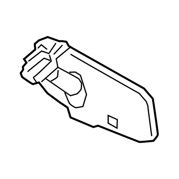 Toyota Crown Signia Car Mirror - 87840-0W470