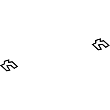 Toyota 55345-0C020 Instrument Panel Clip