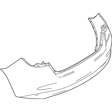 Toyota 52159-WB001 Bumper Cover