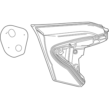 Toyota 81581-10011 Backup Lamp