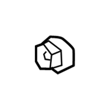 Toyota 90182-A0026 Back Glass Nut