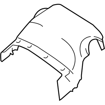 Toyota 45286-06260-C0 Upper Column Cover