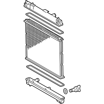 Toyota 16400-21381 Radiator