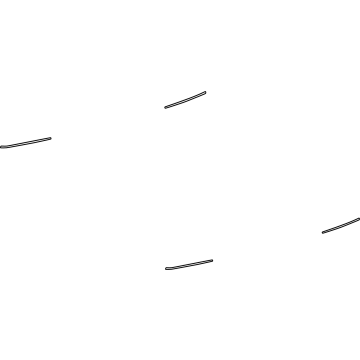 Toyota 76825-60350 Lift Gate Trim Protector