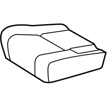 Toyota 71097-0C010-B0 Cushion Cover