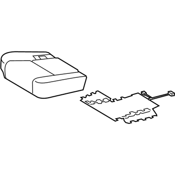 Toyota 71075-0C321-B2 Cushion Cover