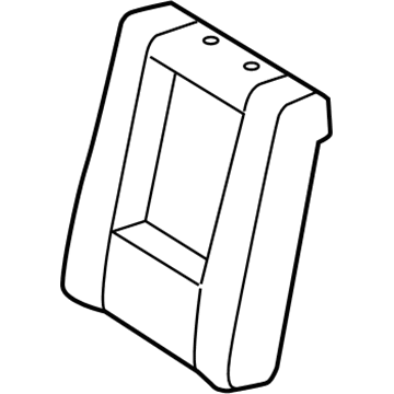 Toyota 71095-0C011-E0 Seat Back Cover