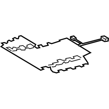 Toyota 87510-0C050 Seat Cushion Heater