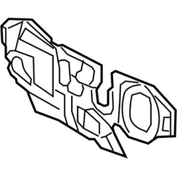 55223-33180 Toyota Front Insulator, Outer Illustration 1 of 1
