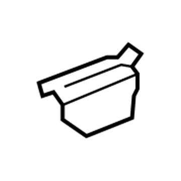 55717-06060 Toyota Cowl Side Panel, Inner Passenger Side Illustration 1 of 1
