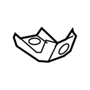 89667-48080 Toyota Control Module Bracket, Upper Illustration 1 of 1
