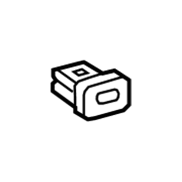 Toyota 90189-A0007 Rocker Molding Retainer Clip