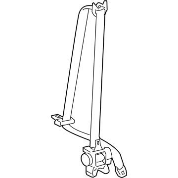 Toyota 73210-06330-D1 Belt & Retractor