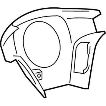 45184-21060-C0 Toyota Lower Cover Illustration 1 of 1