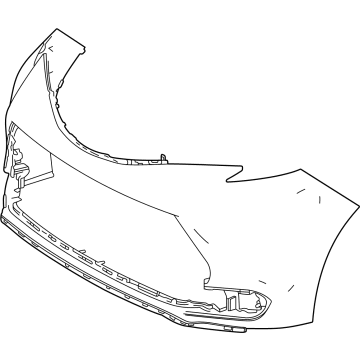 Toyota Sienna Bumper Cover - 52119-08907