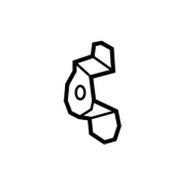 64173-0C010 Toyota Panel Reinforcement Mount Bracket, Lower Illustration 1 of 1