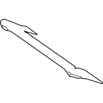 57381-12010 Toyota Under Cover, Front Illustration 1 of 1