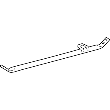 53655-12020 Toyota Upper Brace, Rear Center Illustration 1 of 1
