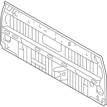 Toyota 64101-04180 Back Panel