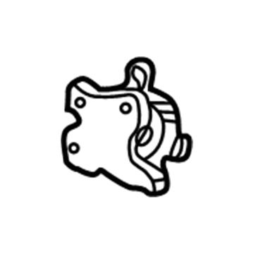 43457-33010 Toyota Mount Bracket Illustration 1 of 1