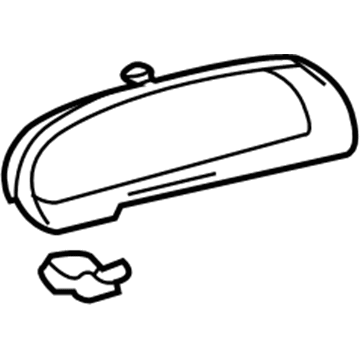 Toyota 55410-0C010 Cluster Panel