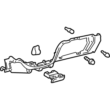 Toyota 55407-0C010-B0 Lower Cover