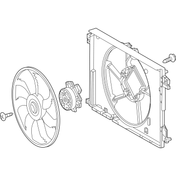 Toyota 16360-F0300 Fan Assembly