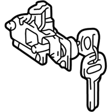 Toyota 69056-42020 Lock Cylinder