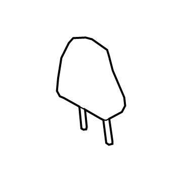 Toyota 71940-12J01-C3 Headrest, Outer