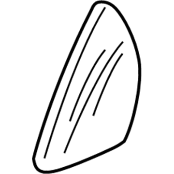 Toyota 68123-0C010 Fixed Glass