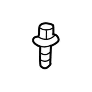 Toyota 90105-A0163 Outer Belt Assembly Bolt