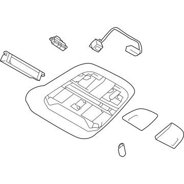 Toyota SU003-11293 Overhead Console