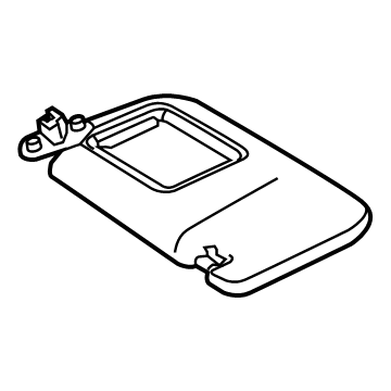 Toyota 74310-06C12-B2 Sunvisor