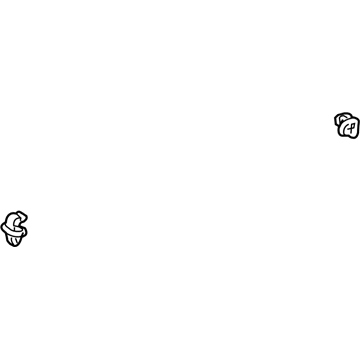 Toyota 90469-06005 Release Cable Clamp