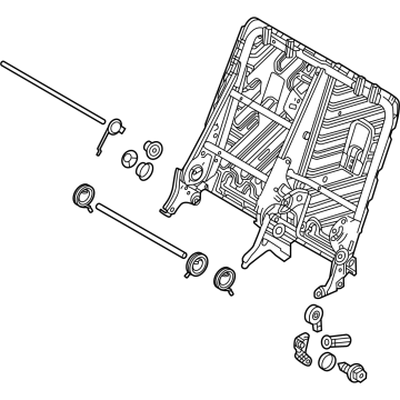 Toyota 71670-0C010 Seat Back Frame