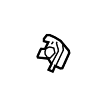 Toyota 53879-30050 Side Bracket Retainer