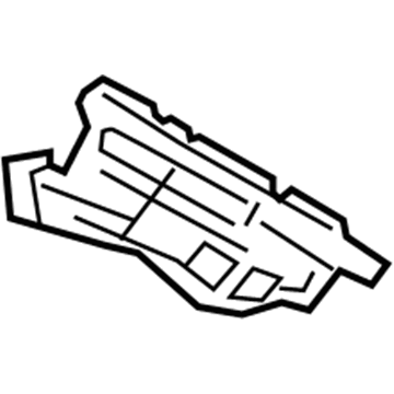 Toyota 52536-10040 Side Retainer