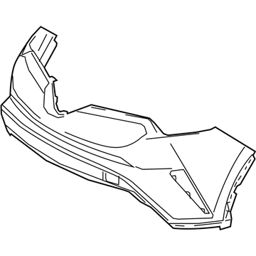 Toyota C-HR Bumper Cover - 52119-10917