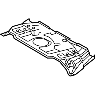 Scion 58211-52130 Center Floor Pan