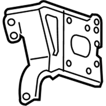 Scion 86211-74020 AM/FM CD Mount Bracket