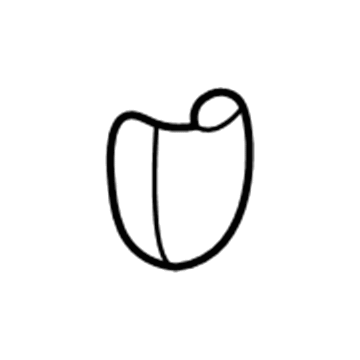 Toyota 73233-35010-C1 Belt & Retractor Cover