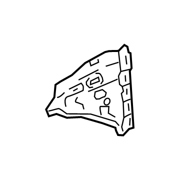 Toyota 55748-10040 Outer Reinforcement