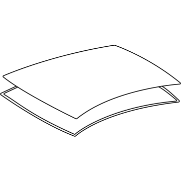 Toyota 63201-30901 Glass