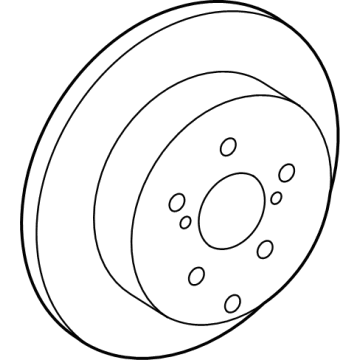 Toyota Sienna Brake Rotor - 42431-08050
