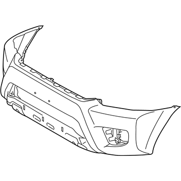 Toyota Bumper Cover - 52119-04090