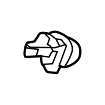 Toyota 53879-0R010 Air Duct Retainer