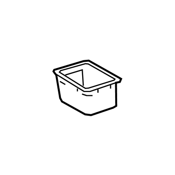 Toyota 73223-12070 Retractor Cover