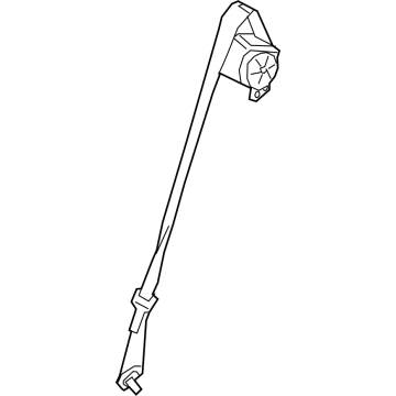 Toyota 73350-12450-C0 Center Seat Belt