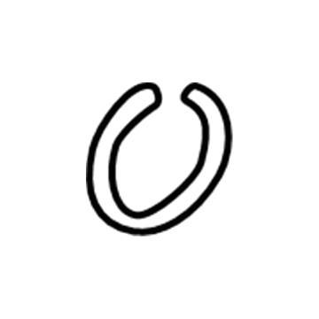 96153-00680 Toyota Bearing Snap Ring, Inner Passenger Side Illustration 1 of 1
