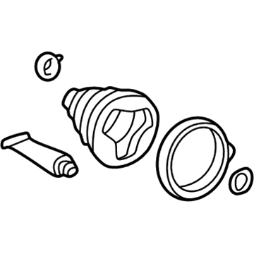 Toyota 04438-42201 Inner Boot